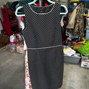 Black and White Polka Dot Dress